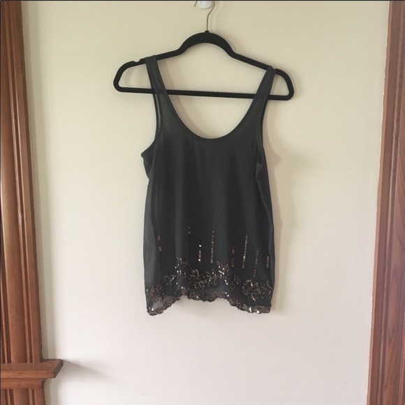 Aerie Gray Tank Top Blouse Extra Small - Picture 2 of 7
